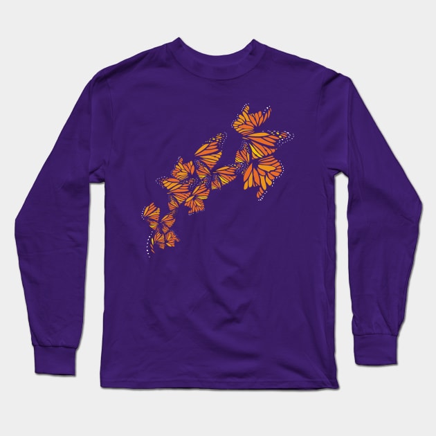 Monarch Long Sleeve T-Shirt by tomburns